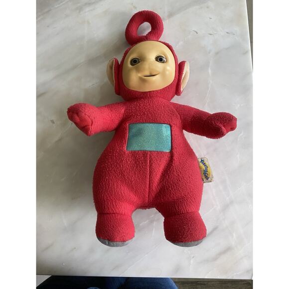 il_fullxfull.6662198231_kfh4.jpg 1998 Hasbro Playskool TELETUBBIES Talking Po Red Vtg Works Recalled Explicit